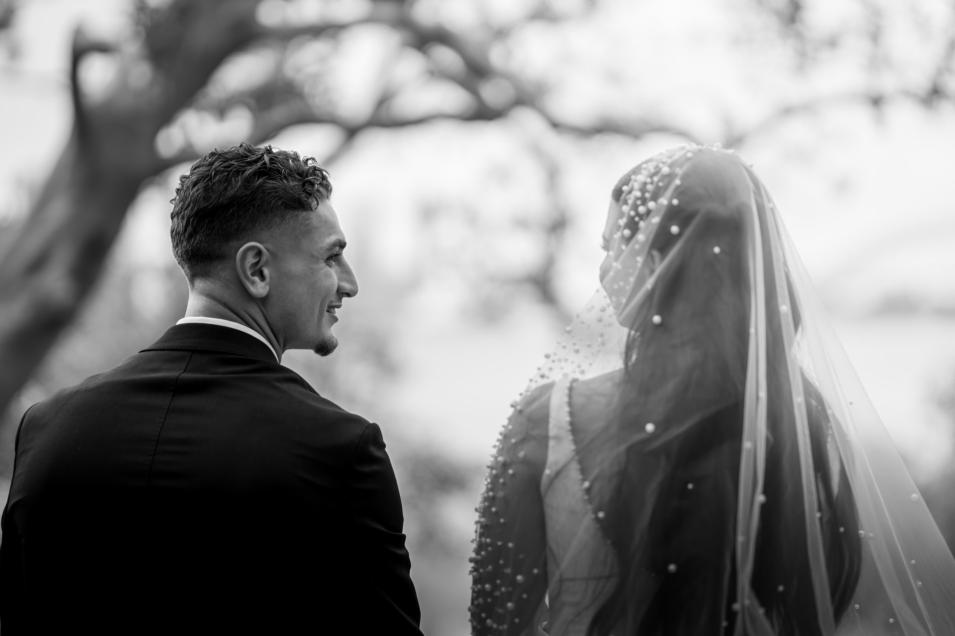 A long look, before anyone noticed